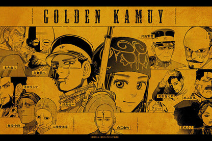 Golden Kamuy Fight War Hunt Japan Anime Poster Wall Art Print Home Wall Decor