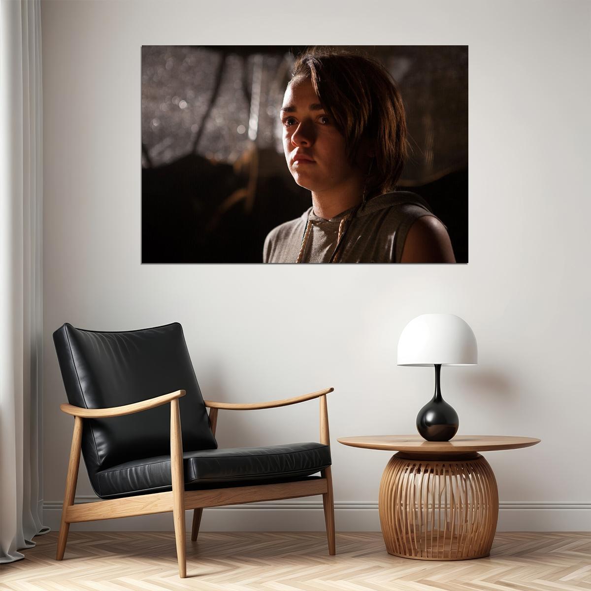 Maisie Williams Arya Celebrity Cinema Actor Poster Wall Art Print Home Wall Decor