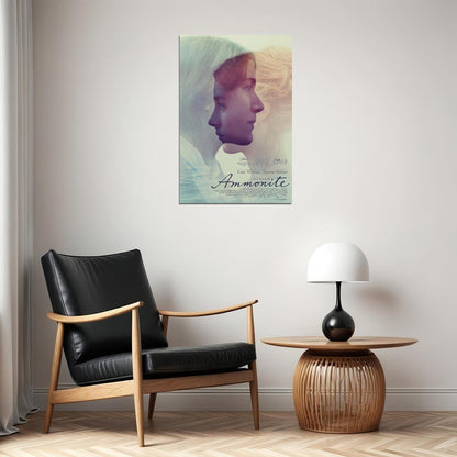 Ammonite Girl Love Winslet Movie Romance Poster Wall Art Print Home Wall Decor