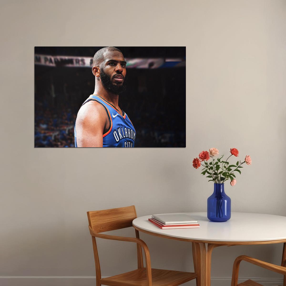 Chris Paul Basketball Star Sports Poster Wall Art Print Home Wall Decor