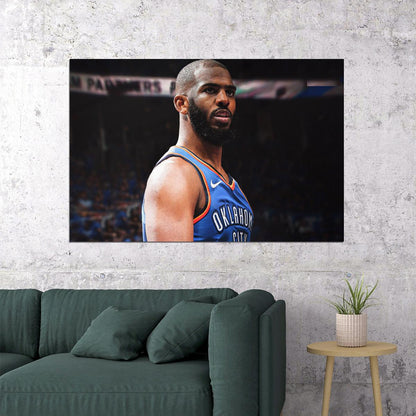 Chris Paul Basketball Star Sports Poster Wall Art Print Home Wall Decor