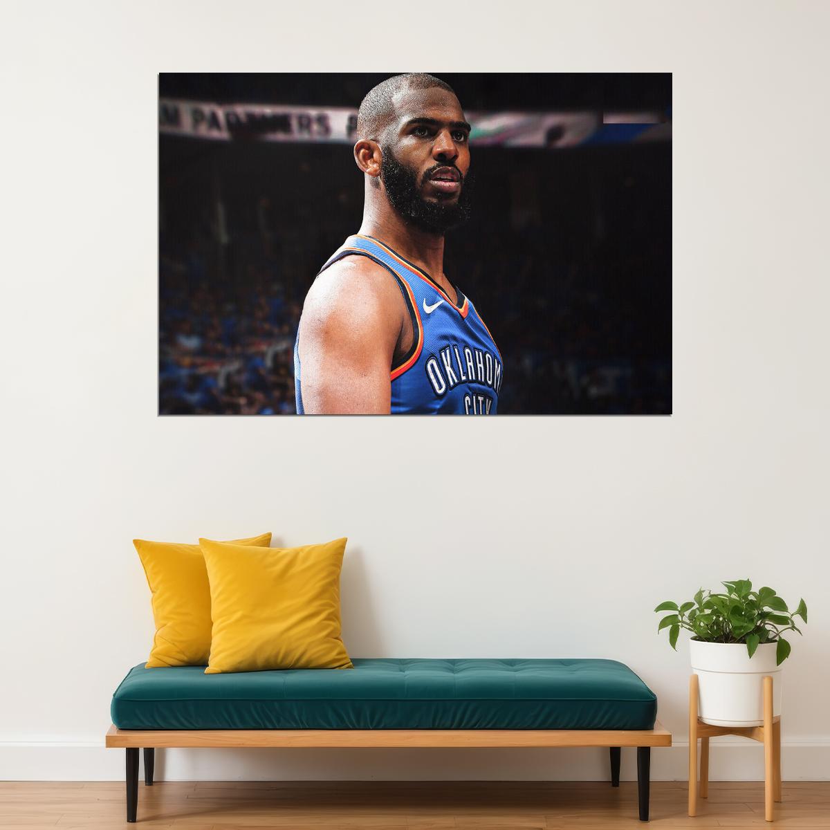 Chris Paul Basketball Star Sports Poster Wall Art Print Home Wall Decor