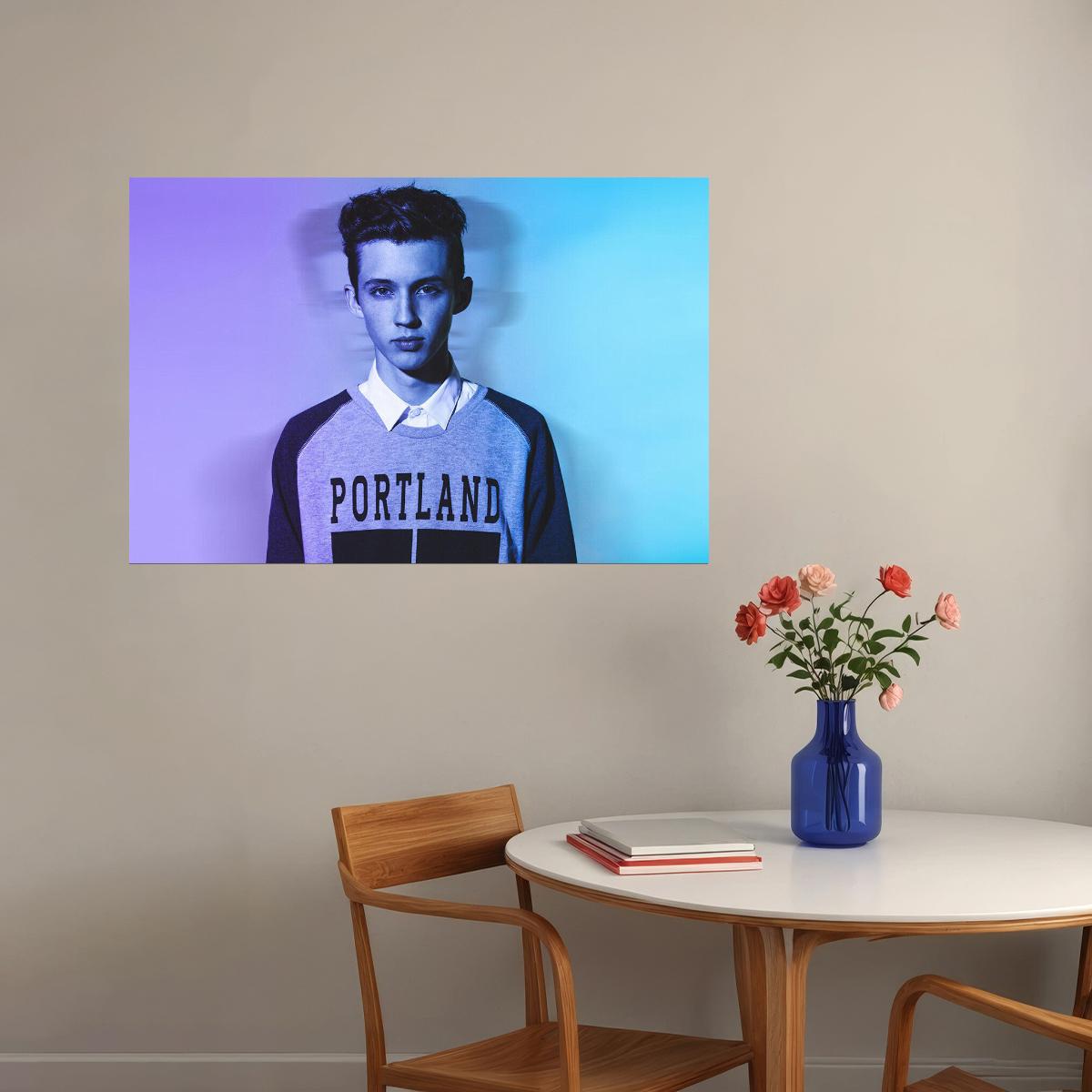 Troye Sivan Celebrity Cinema Actor Musician Poster Wall Art Print Home Wall Decor