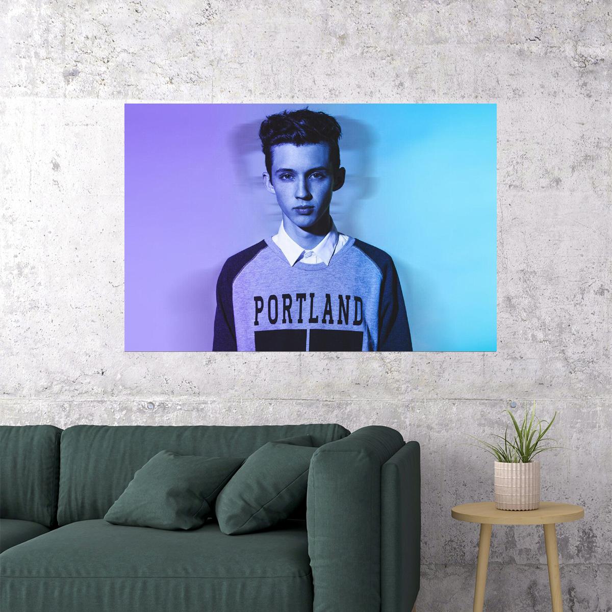 Troye Sivan Celebrity Cinema Actor Musician Poster Wall Art Print Home Wall Decor