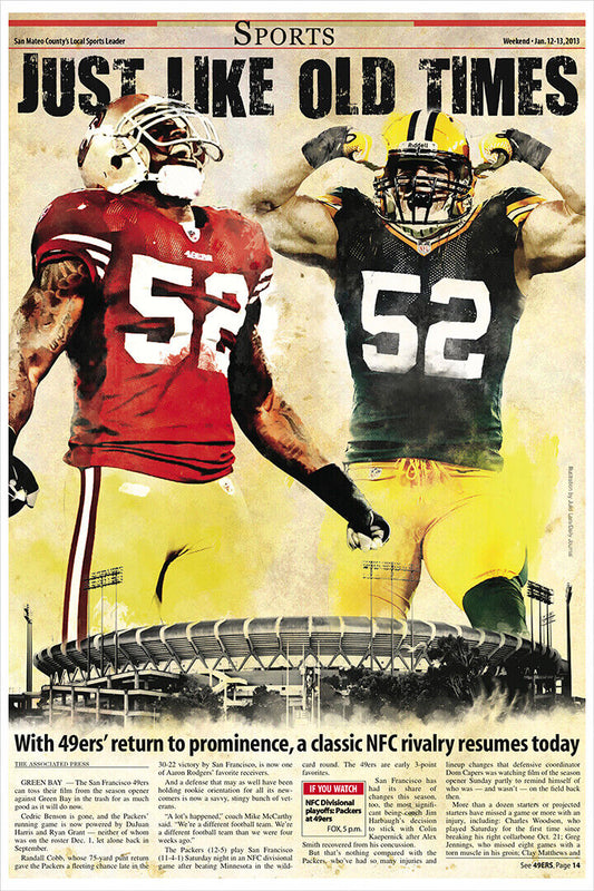 San Francisco Great Team Sports Poster Wall Art Print Home Wall Decor