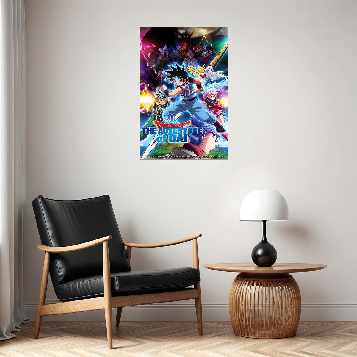 Dragon Quest Dai No Dai Boken 2020 Anime Poster Wall Art Print Home Wall Decor