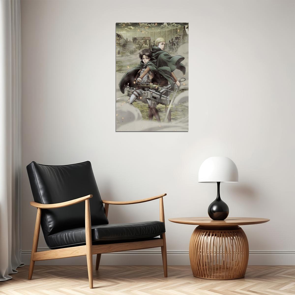 Attack On Titan Season 4 Big Man Japan Anime Poster Wall Art Print Home Wall Decor
