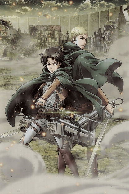 Attack On Titan Season 4 Big Man Japan Anime Poster Wall Art Print Home Wall Decor