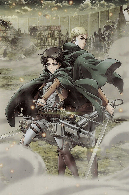 Attack On Titan Season 4 Big Man Japan Anime Poster Wall Art Print Home Wall Decor