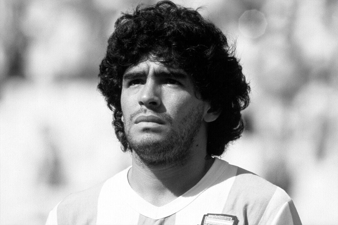 Diego Argentina Football Player Poster Wall Art Print Home Wall Decor