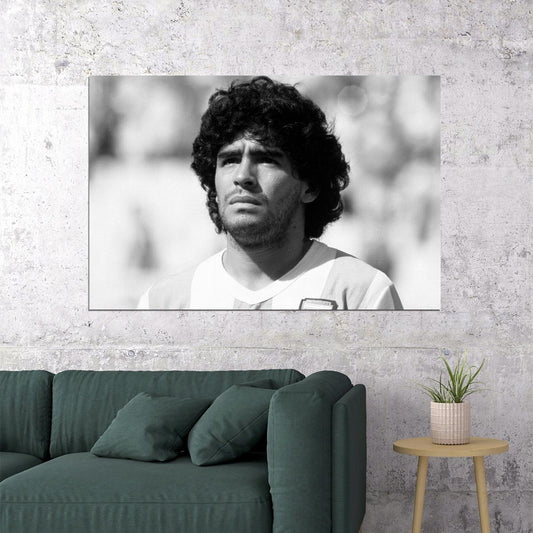 Diego Argentina Football Player Poster Wall Art Print Home Wall Decor