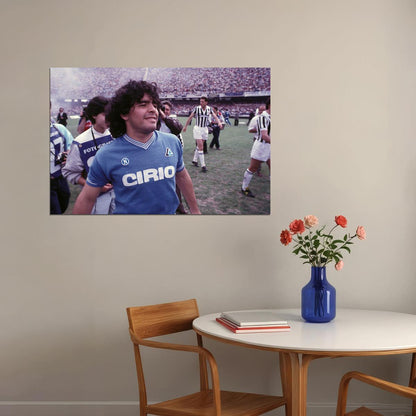 Diego Argentina Football Soccer Poster Wall Art Print Home Wall Decor