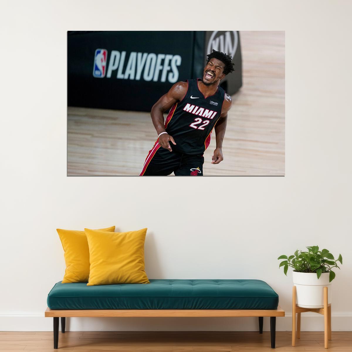 Jimmy Butler 22 23 Miami Basketball Star Poster Wall Art Print Home Wall Decor