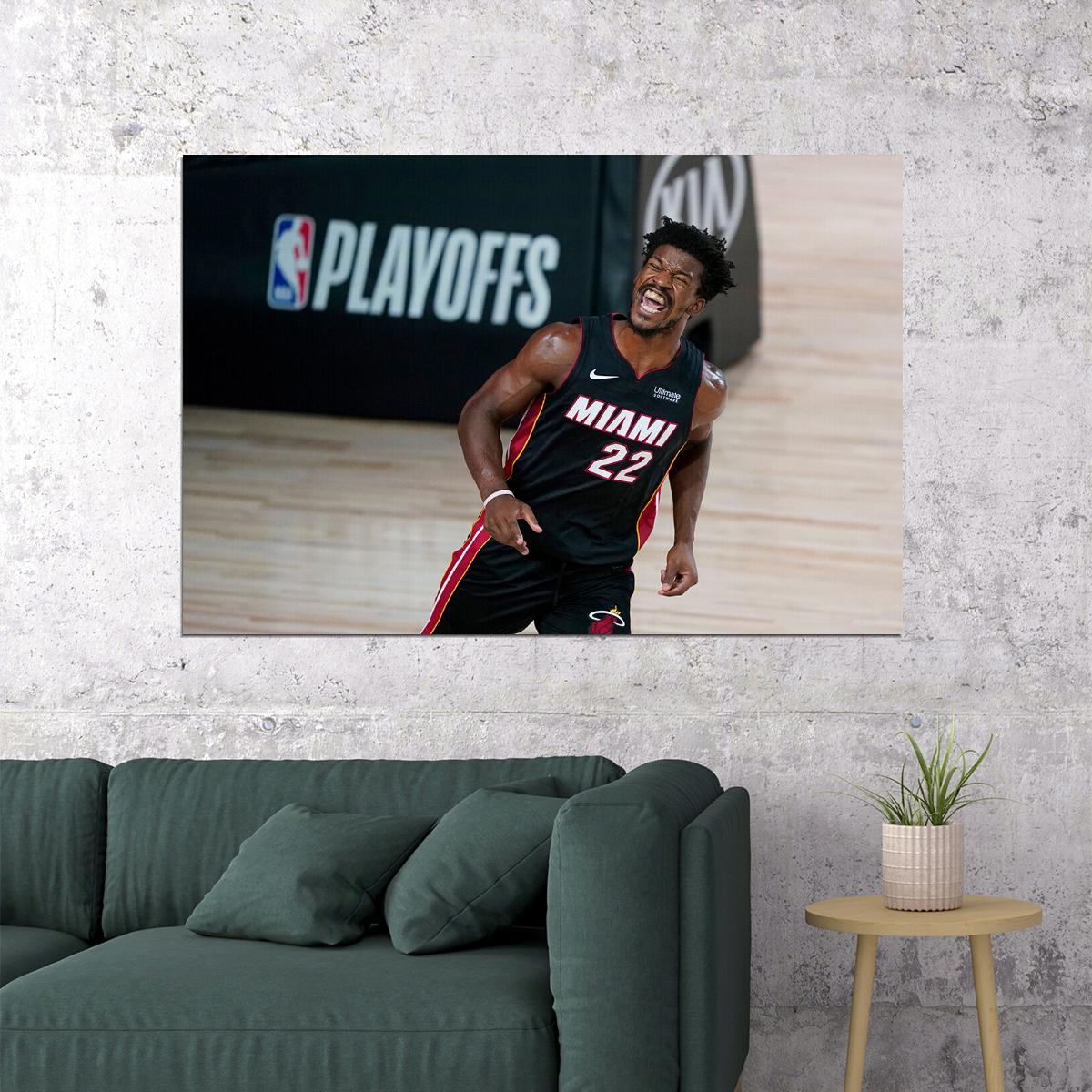 Jimmy Butler 22 23 Miami Basketball Star Poster Wall Art Print Home Wall Decor