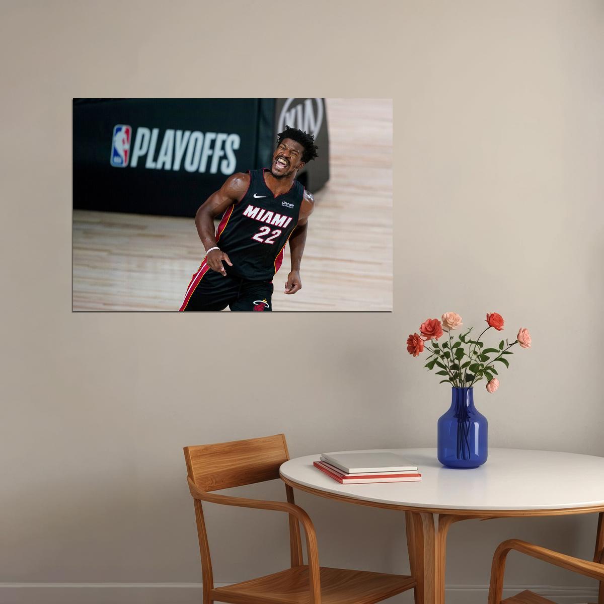 Jimmy Butler 22 23 Miami Basketball Star Poster Wall Art Print Home Wall Decor