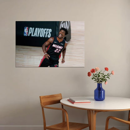 Jimmy Butler 22 23 Miami Basketball Star Poster Wall Art Print Home Wall Decor