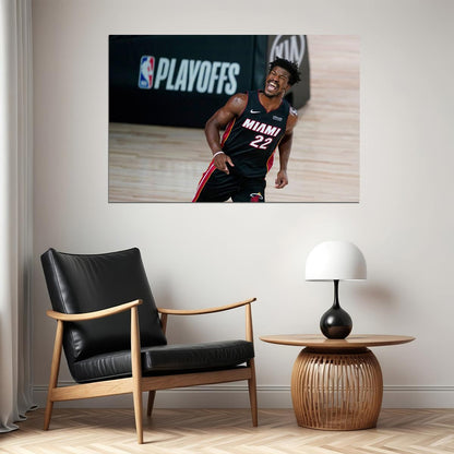Jimmy Butler 22 23 Miami Basketball Star Poster Wall Art Print Home Wall Decor