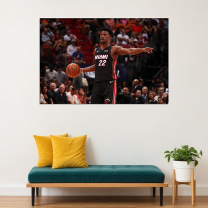 Jimmy Butler Jb 22 Miami Basketball Idol Poster Wall Art Print Home Wall Decor
