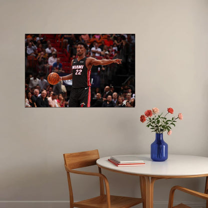 Jimmy Butler Jb 22 Miami Basketball Idol Poster Wall Art Print Home Wall Decor