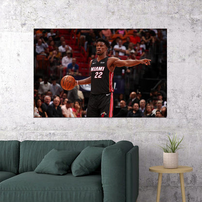 Jimmy Butler Jb 22 Miami Basketball Idol Poster Wall Art Print Home Wall Decor