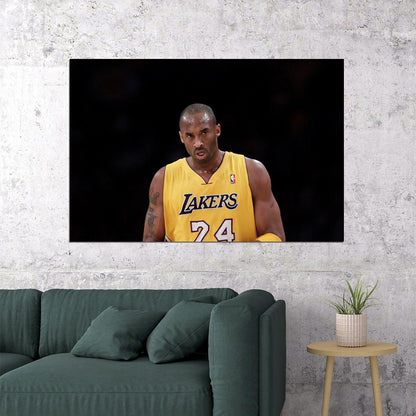 Kobe Bryant American Basketball Player Sports Poster Wall Art Print Home Wall Decor