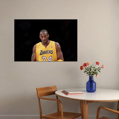 Kobe Bryant American Basketball Player Sports Poster Wall Art Print Home Wall Decor
