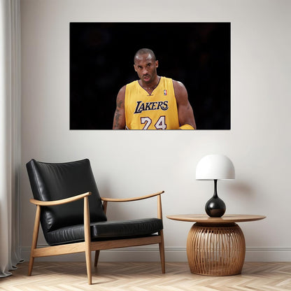 Kobe Bryant American Basketball Player Sports Poster Wall Art Print Home Wall Decor