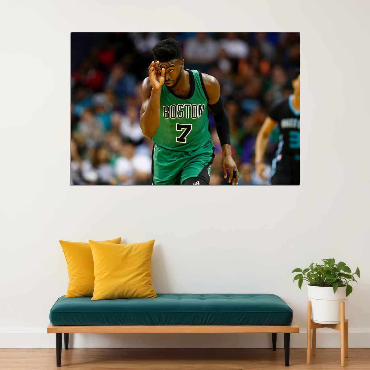 Jaylen Brown Boston Basketball Idol Poster Wall Art Print Home Wall Decor
