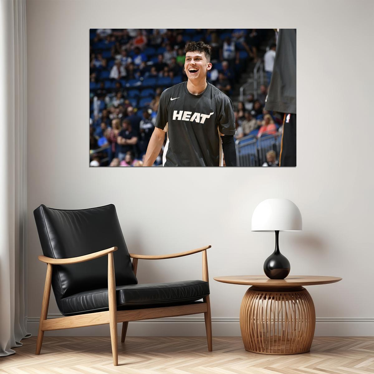 Tyler Herro Miami Basketball Idol Poster Wall Art Print Home Wall Decor
