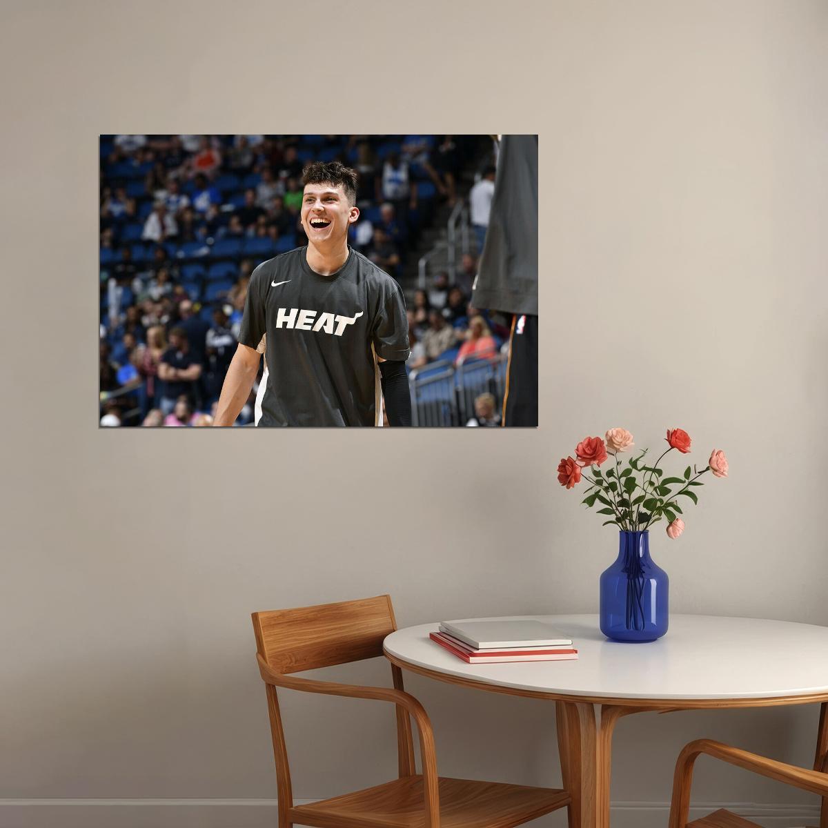 Tyler Herro Miami Basketball Idol Poster Wall Art Print Home Wall Decor