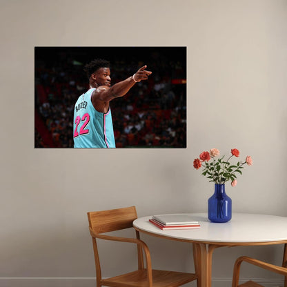 Jimmy Butler Jb 22 Miami Basketball Star Poster Wall Art Print Home Wall Decor
