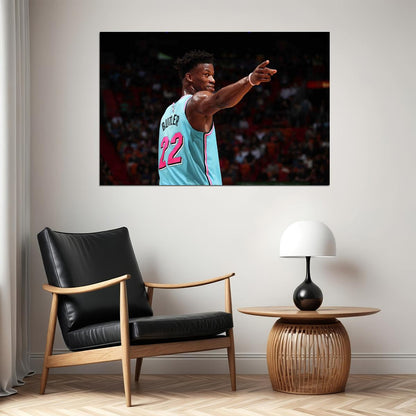 Jimmy Butler Jb 22 Miami Basketball Star Poster Wall Art Print Home Wall Decor