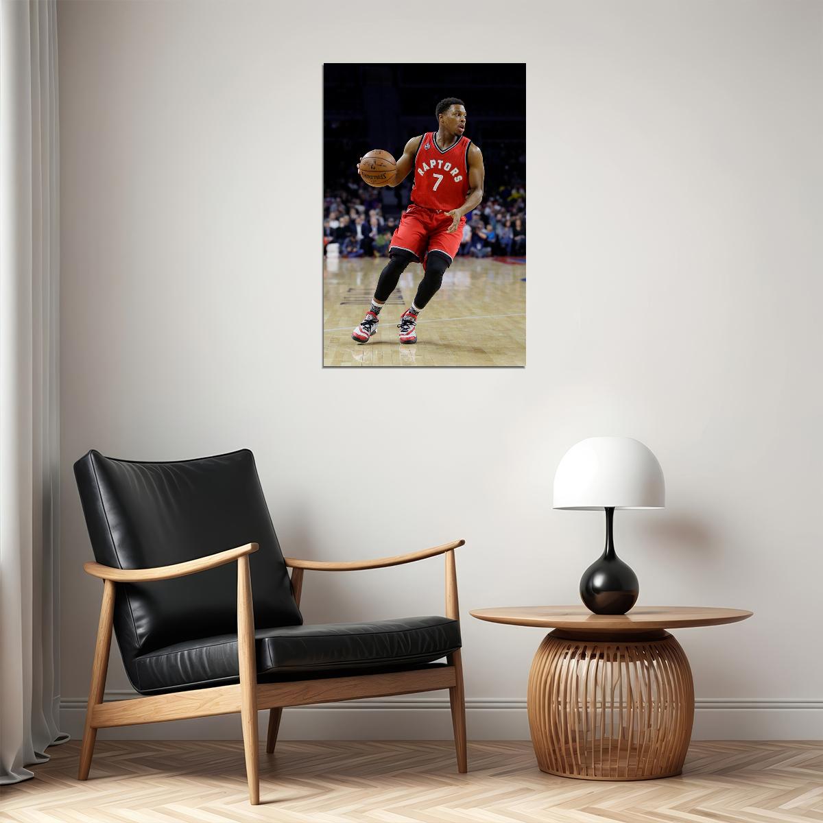 Kyle Lowry Toronto Basketball Star Poster Wall Art Print Home Wall Decor