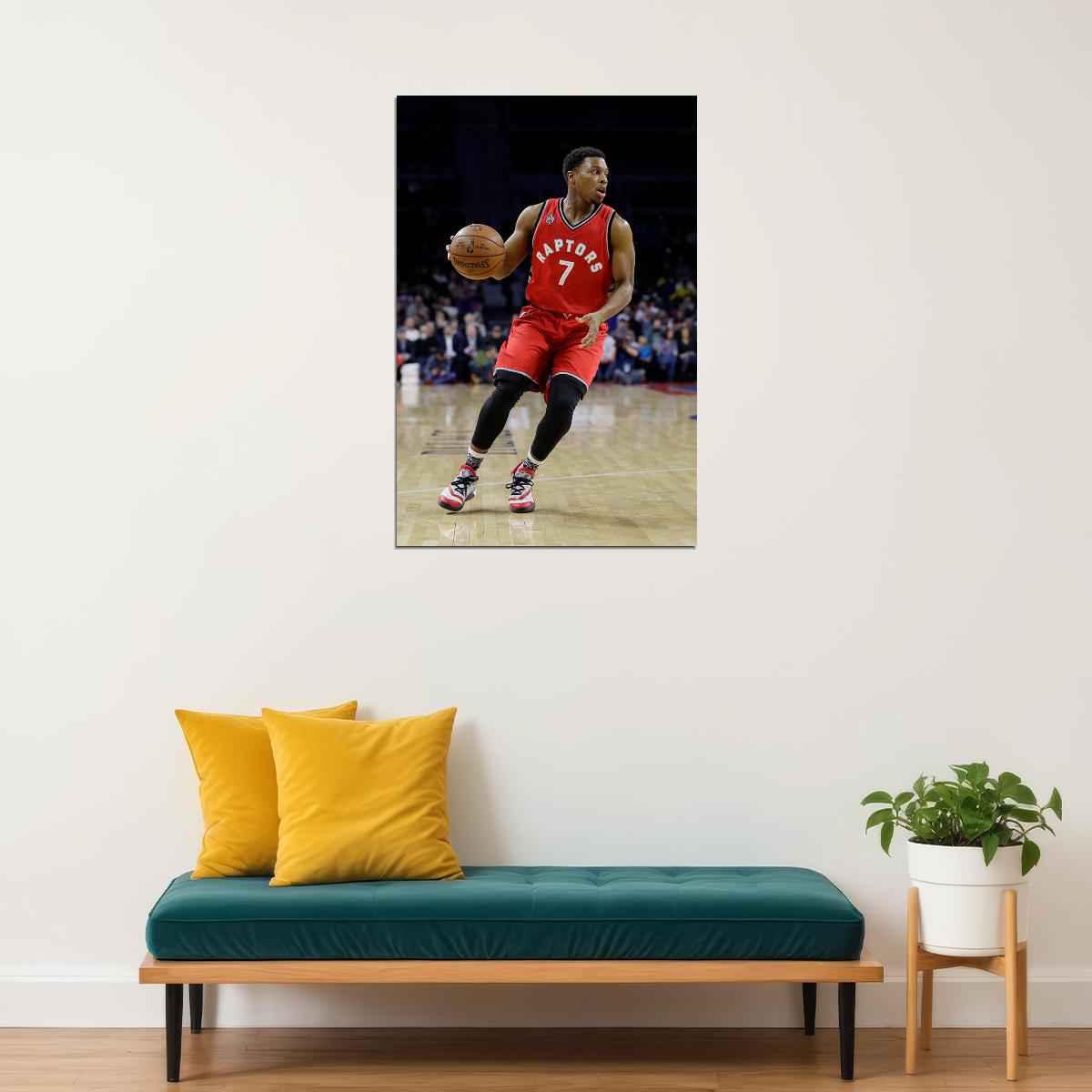 Kyle Lowry Toronto Basketball Star Poster Wall Art Print Home Wall Decor