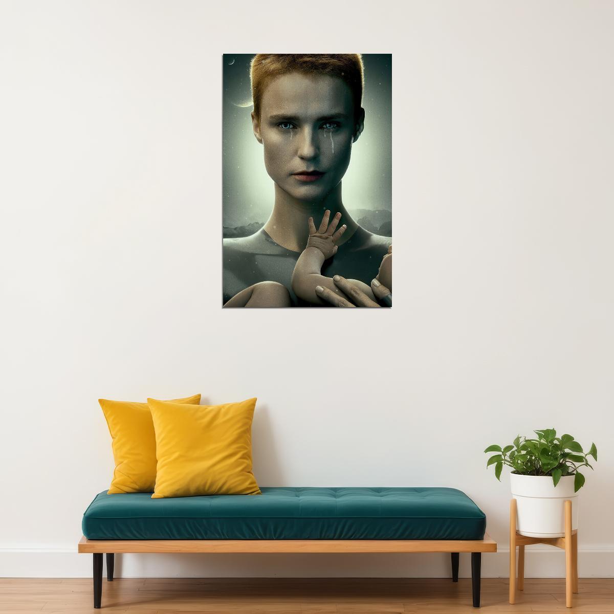 Raised By Wolves Sci Fi Terror Tv Series Poster Wall Art Print Home Wall Decor