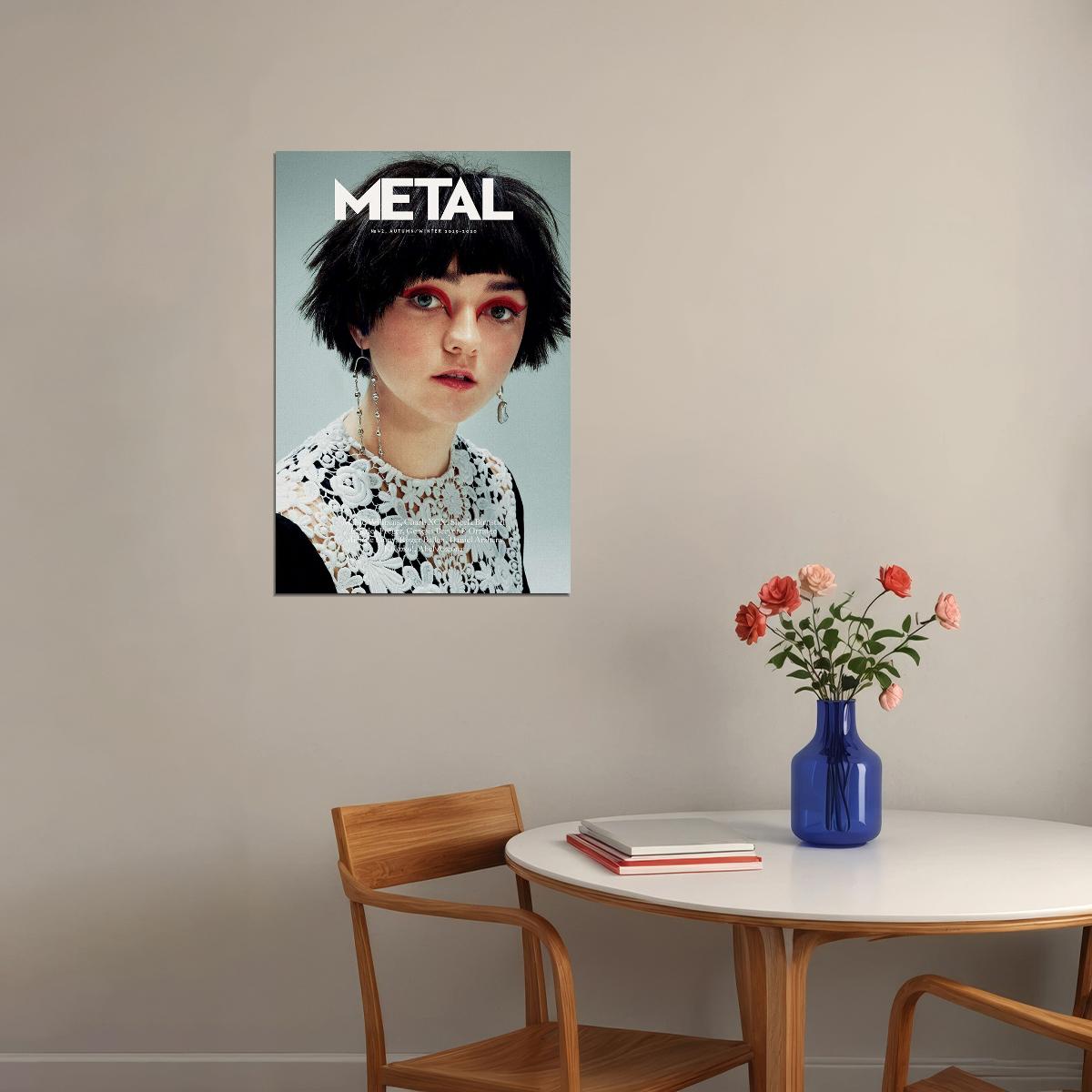 Maisie Williams Arya Usa Actor Star Poster Wall Art Print Home Wall Decor