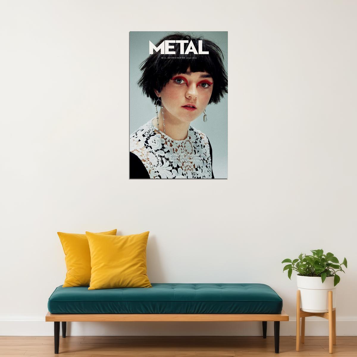 Maisie Williams Arya Usa Actor Star Poster Wall Art Print Home Wall Decor