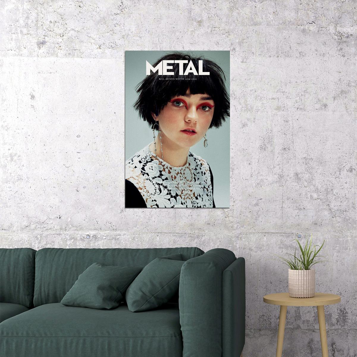 Maisie Williams Arya Usa Actor Star Poster Wall Art Print Home Wall Decor