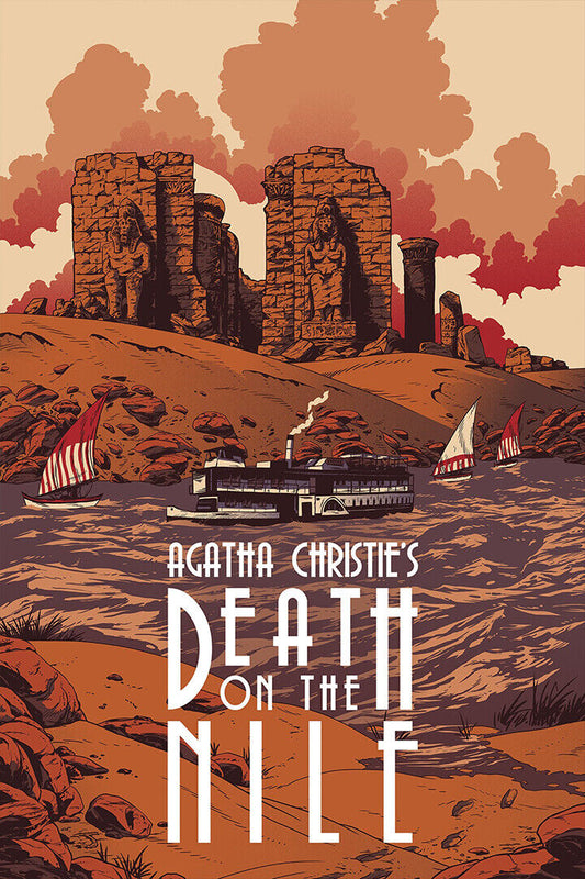 Death On The Nile Emma Mackey Movie Poster Wall Art Print Home Wall Decor