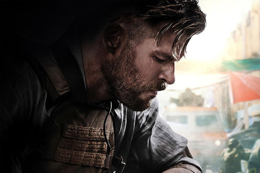 Extraction Chris Hemsworth Fight Hot Movie Poster Wall Art Print Home Wall Decor