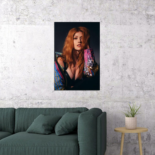 Katherine Mcnamara Actor America Movie Star Poster Wall Art Print Home Wall Decor