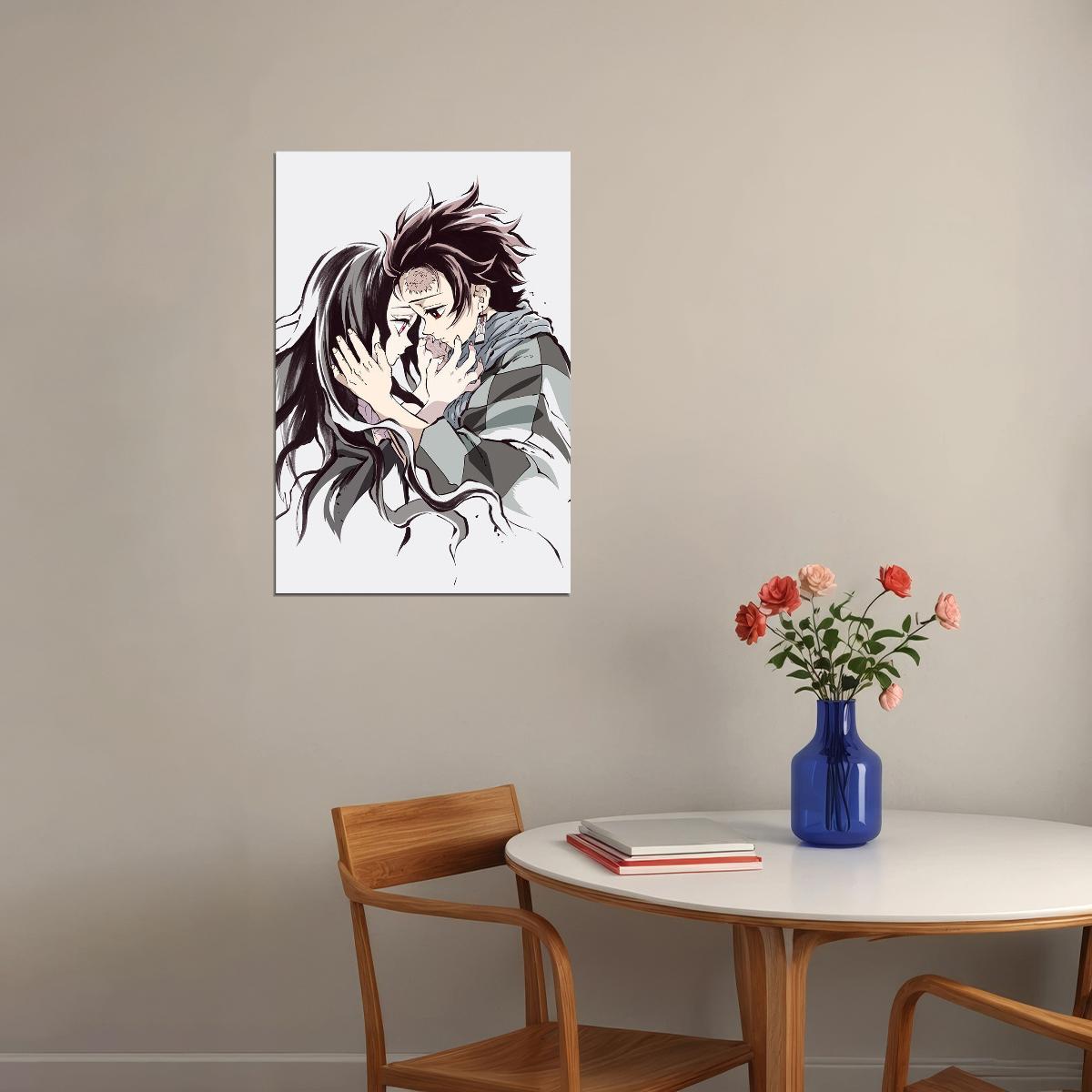 Demon Slayer Kimetsu No Yaiba Japan Anime Poster Wall Art Print Home Wall Decor