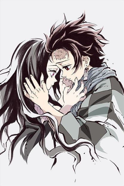 Demon Slayer Kimetsu No Yaiba Japan Anime Poster Wall Art Print Home Wall Decor