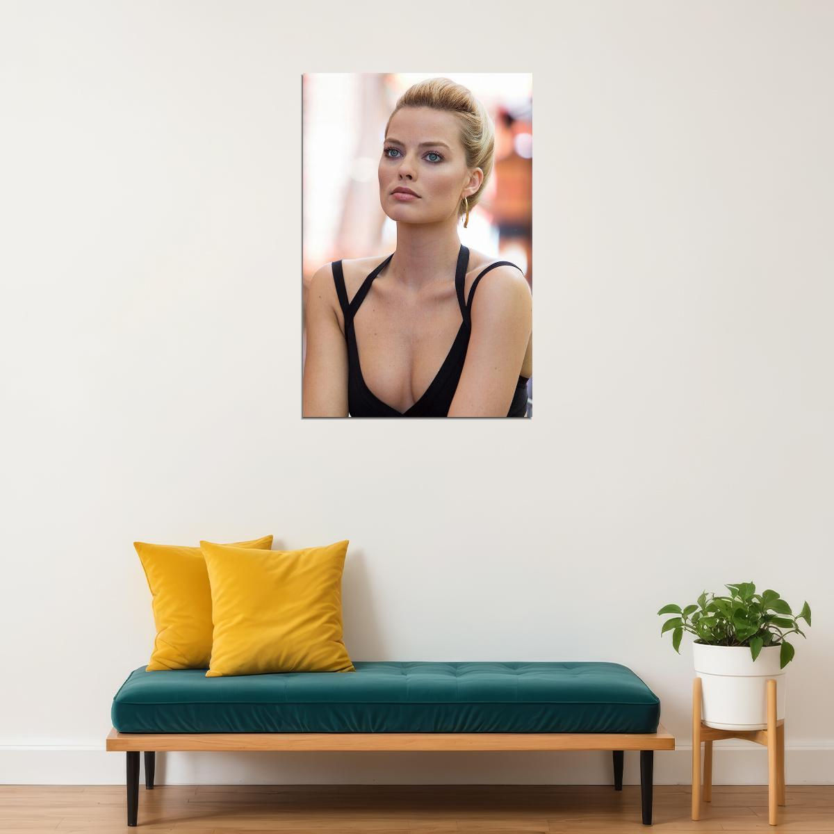 Margot Robbie Hot Sexy Girl Beauty Star Poster Wall Art Print Home Wall Decor