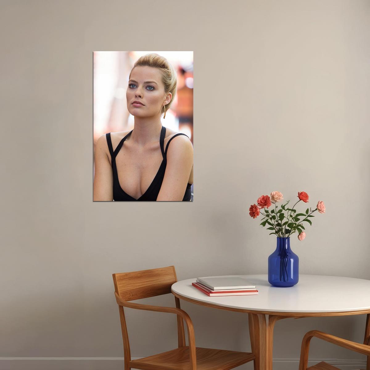 Margot Robbie Hot Sexy Girl Beauty Star Poster Wall Art Print Home Wall Decor