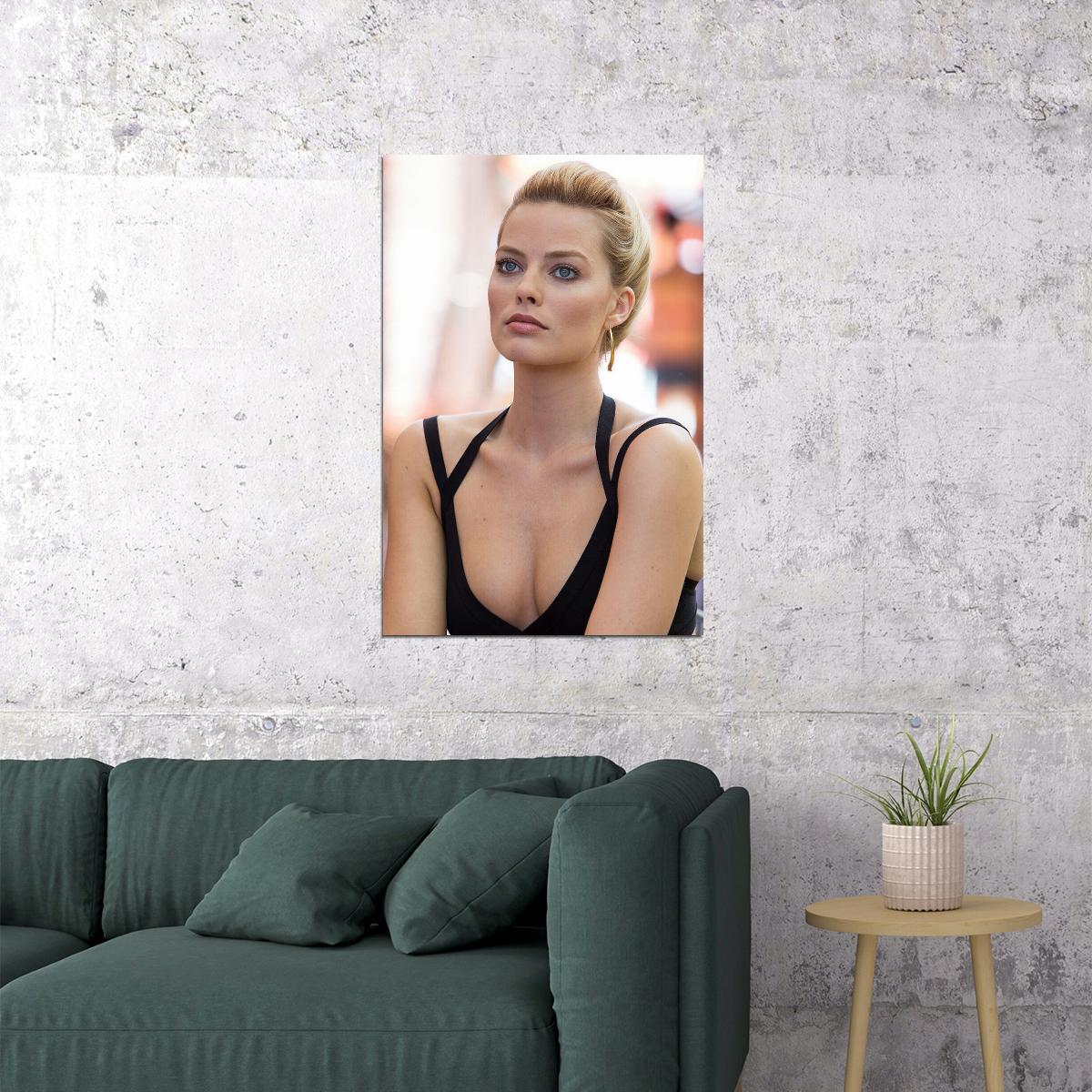 Margot Robbie Hot Sexy Girl Beauty Star Poster Wall Art Print Home Wall Decor