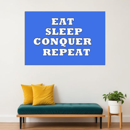 Gym Body Building Keep Exercise Work Out Poster Wall Art Print Home Wall Decor