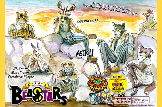 Beastars Animal Hot Japan Action Anime Poster Wall Art Print Home Wall Decor