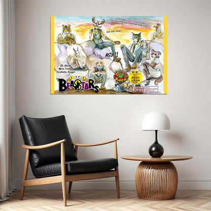 Beastars Animal Hot Japan Action Anime Poster Wall Art Print Home Wall Decor
