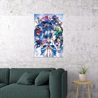 Fate Grand Order Absolute Demonic Front Anime Poster Wall Art Print Home Wall Decor